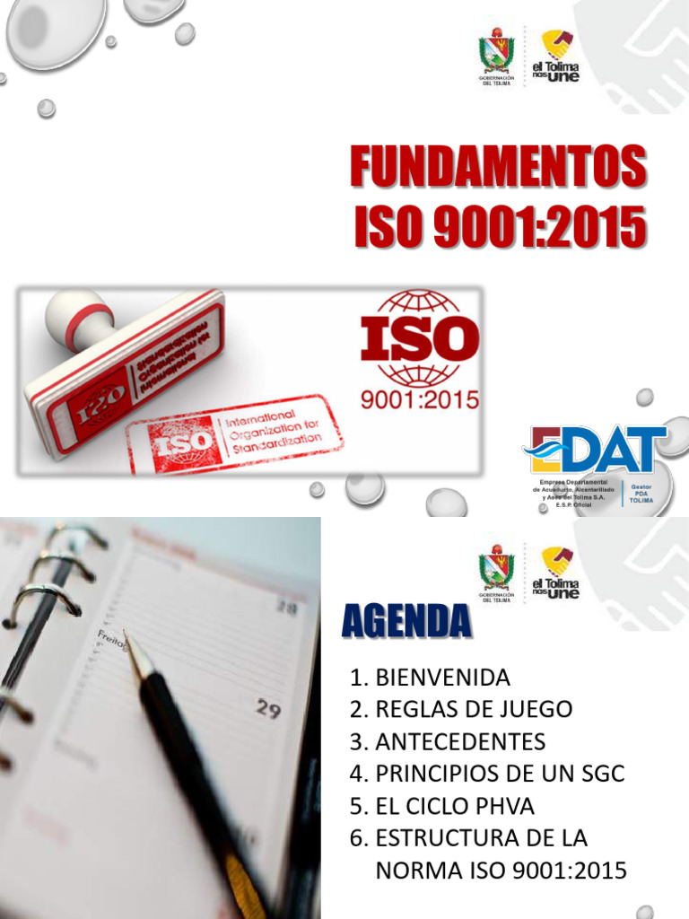 Fundamentos de ISO 9001:2015 y SGC | PDF | Calidad (comercial ...