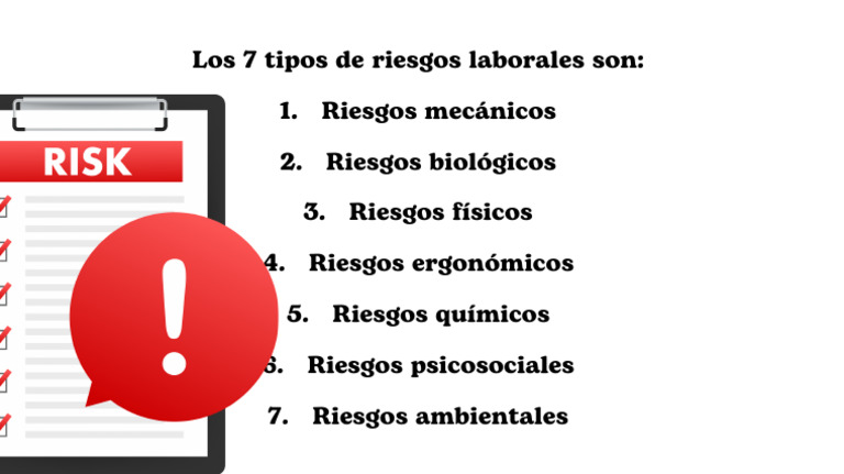 7 Tipos de Riesgos Laborales | PDF | Relaciones personales, crianza y ...
