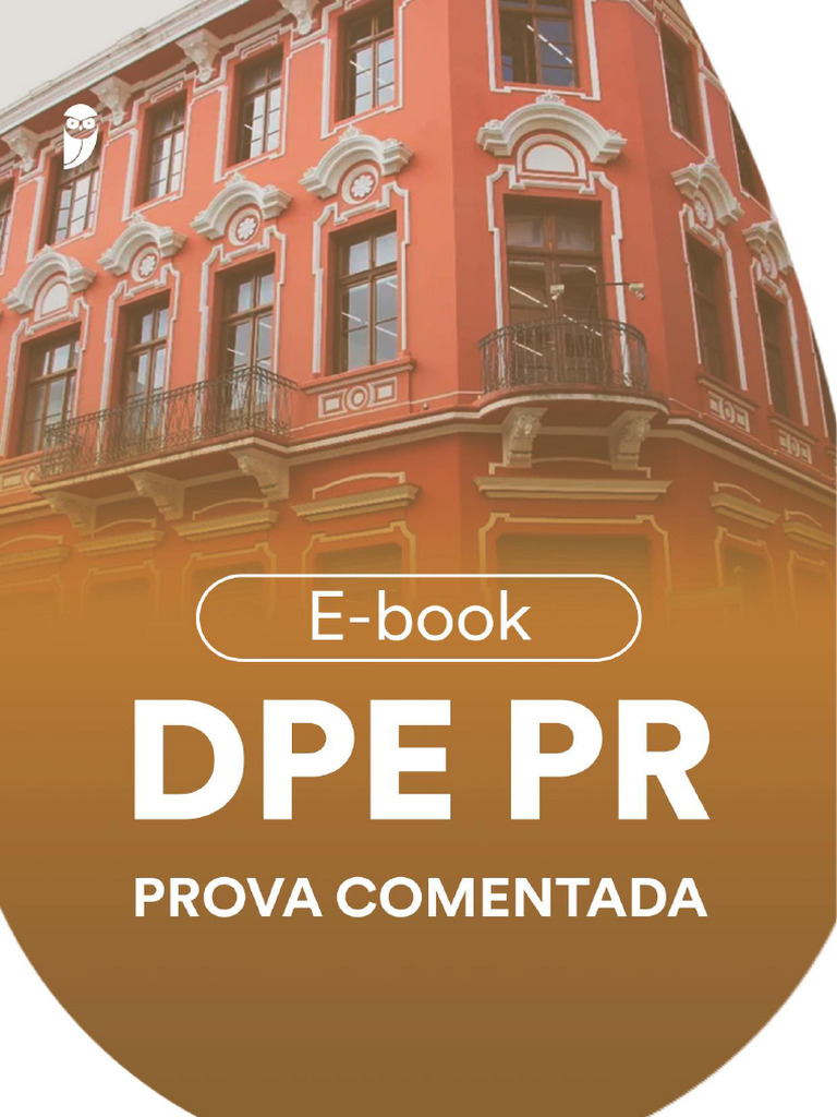 Prova Comentada Defensoria Pública PR 2024 | PDF | Constituição ...