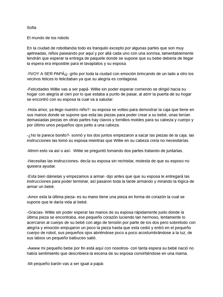 El Mundo De Los Robots PDF