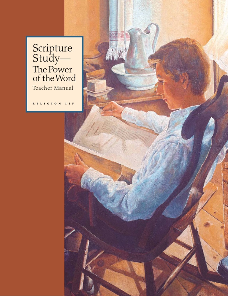 Scripture Study Student Manual | PDF | Book Of Mormon | Revelation ...