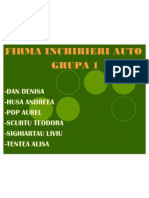 Firma Inchirieri Auto Grupa 1