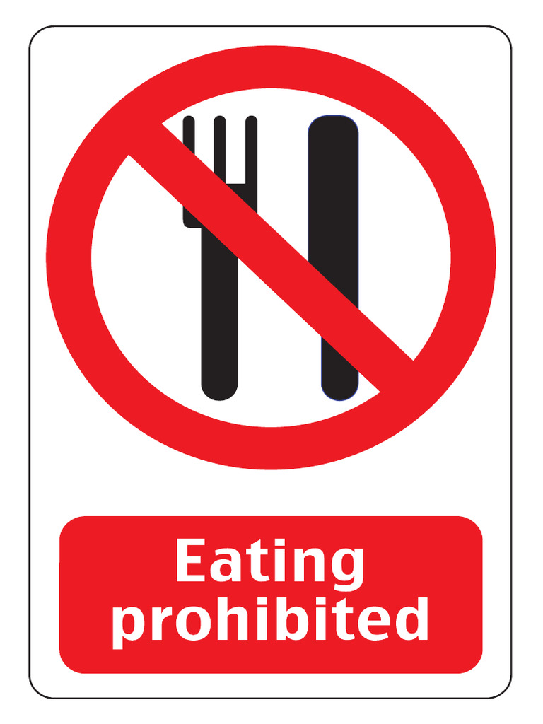 Eating Prohibited | PDF