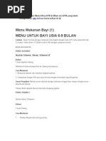 Download Resep Makan Bayi 6-9 Bln by Umi Anissa SN75159372 doc pdf