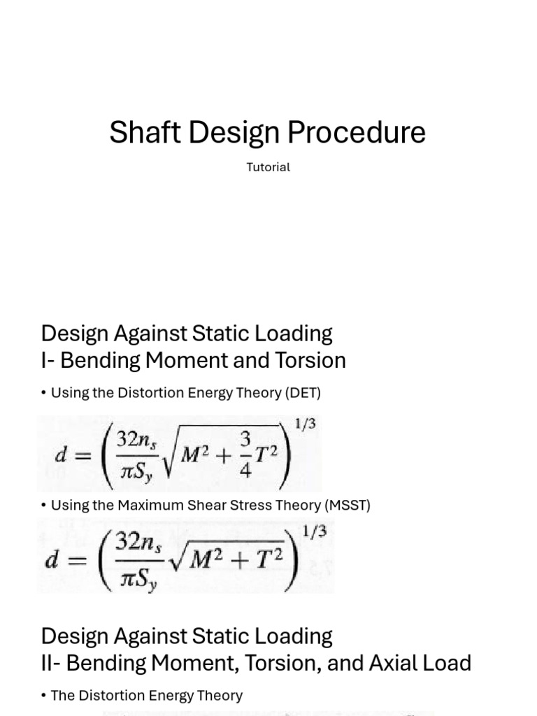shaft-design-procedure-tutorial-pdf