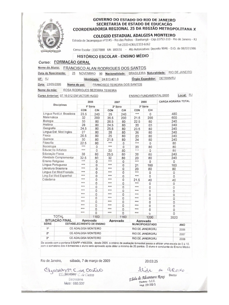 Governo Do Estado Do Rio de Janeiro | PDF