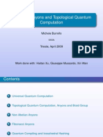 Michele Burrello - Fibonacci Anyons and Topological Quantum Computation