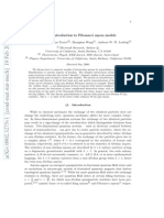 Simon Trebst, Matthias Troyer, Zhenghan Wang and Andreas W. W. Ludwig - A Short Introduction To Fibonacci Anyon Models