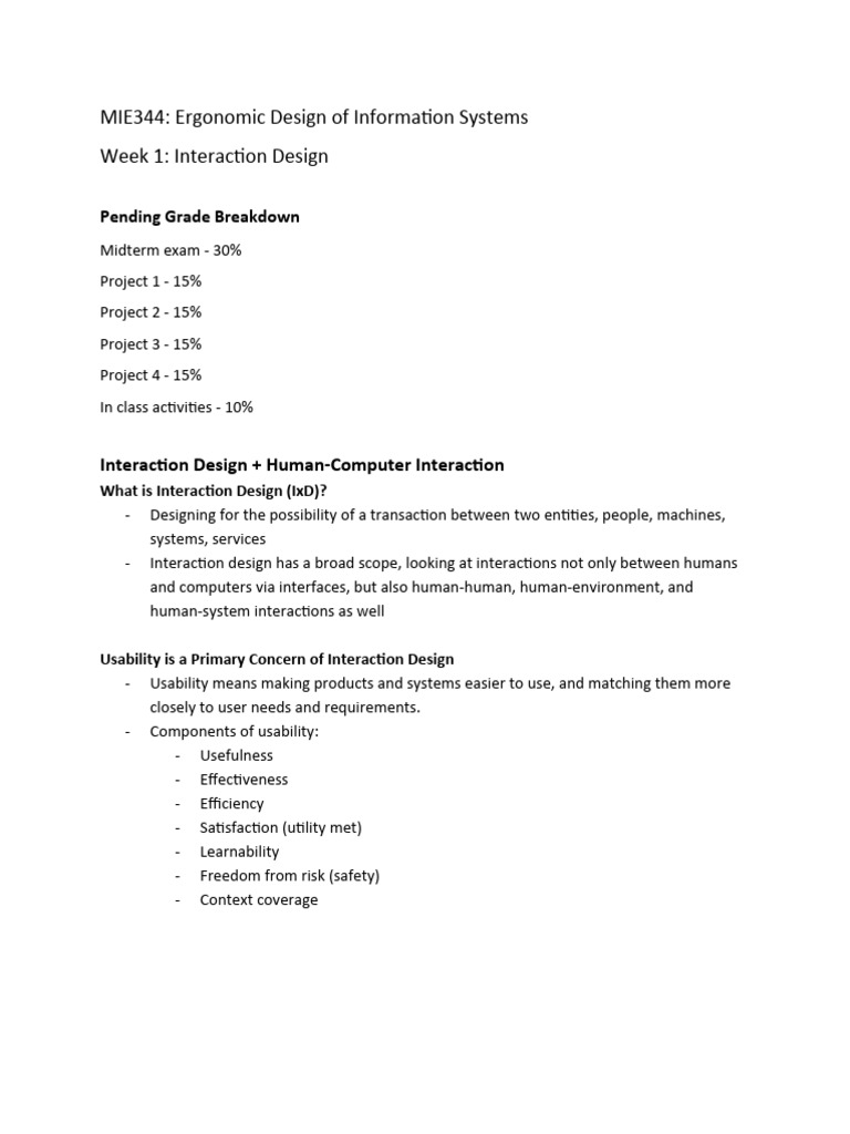 Interaction Design Fundamentals and Strategies | PDF | Human–Computer ...
