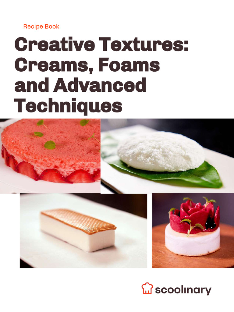 Creative Textures Recipe Book | PDF | Foods