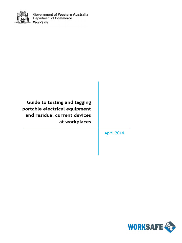 Testing & Tagging Electrical Equipment Guide | PDF | Safety
