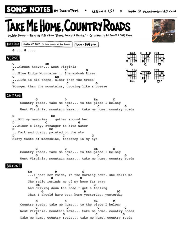 151-john-denver-take-me-home-country-roads-download-free-pdf