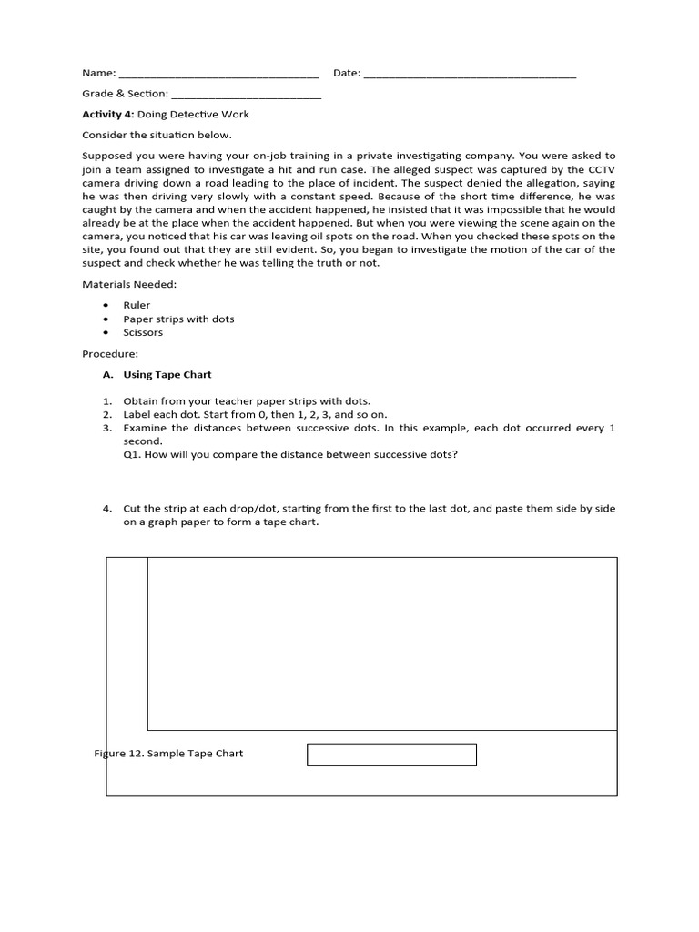 Investigating Car Speed in Hit and Run | PDF | Speed | Acceleration