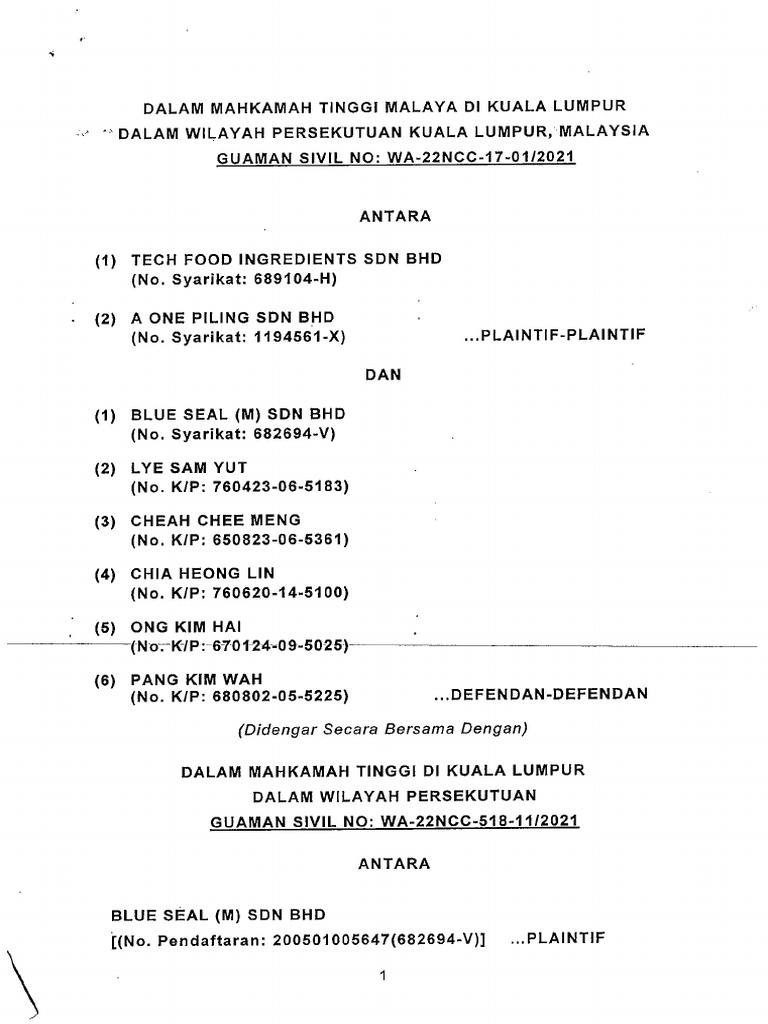 Deraf Penghakiman - 28.3.2023 | PDF