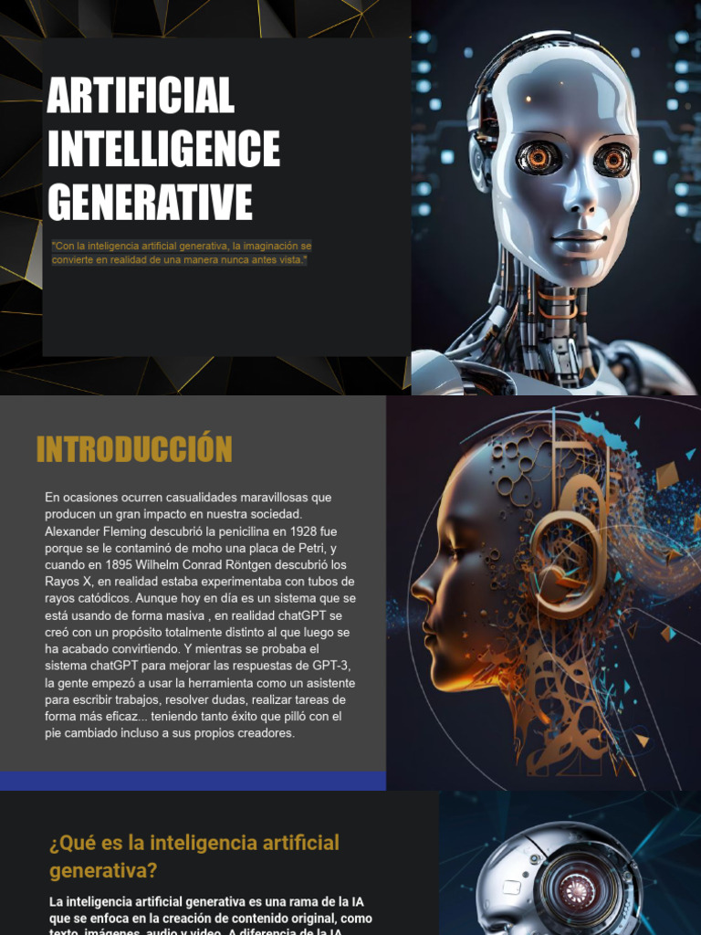 Impacto de la IA Generativa en Contenidos | PDF | Inteligencia ...