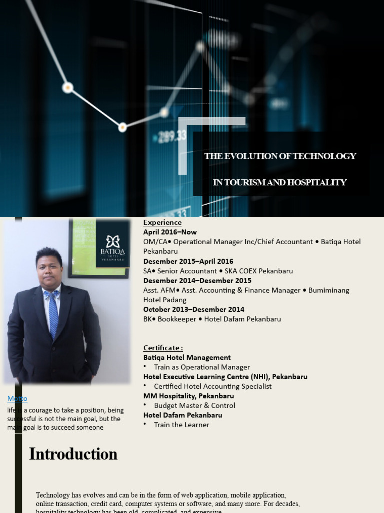 Tech Evolution in Tourism & Hospitality | PDF | Internet Of Things ...