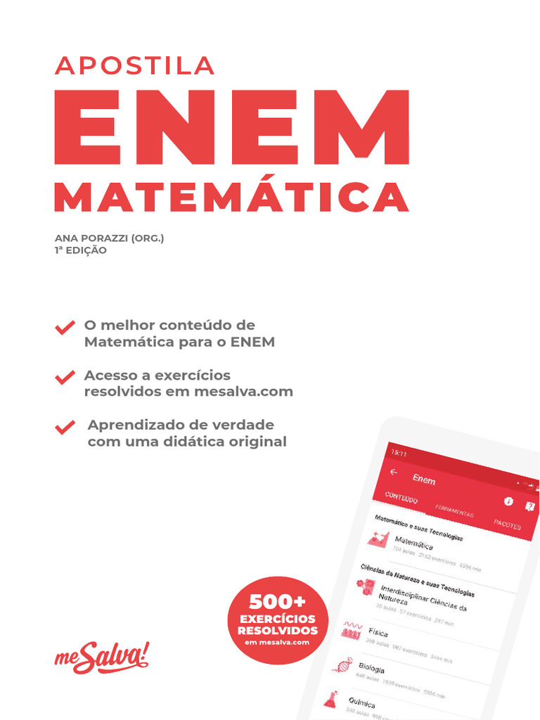 Apostila de Matemática para o ENEM | PDF | Exponenciação | Números