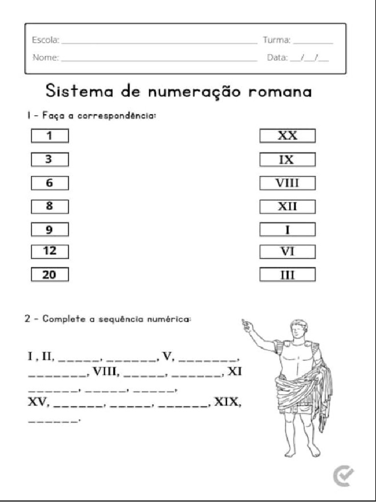 Sistema de Numeração Romana | PDF