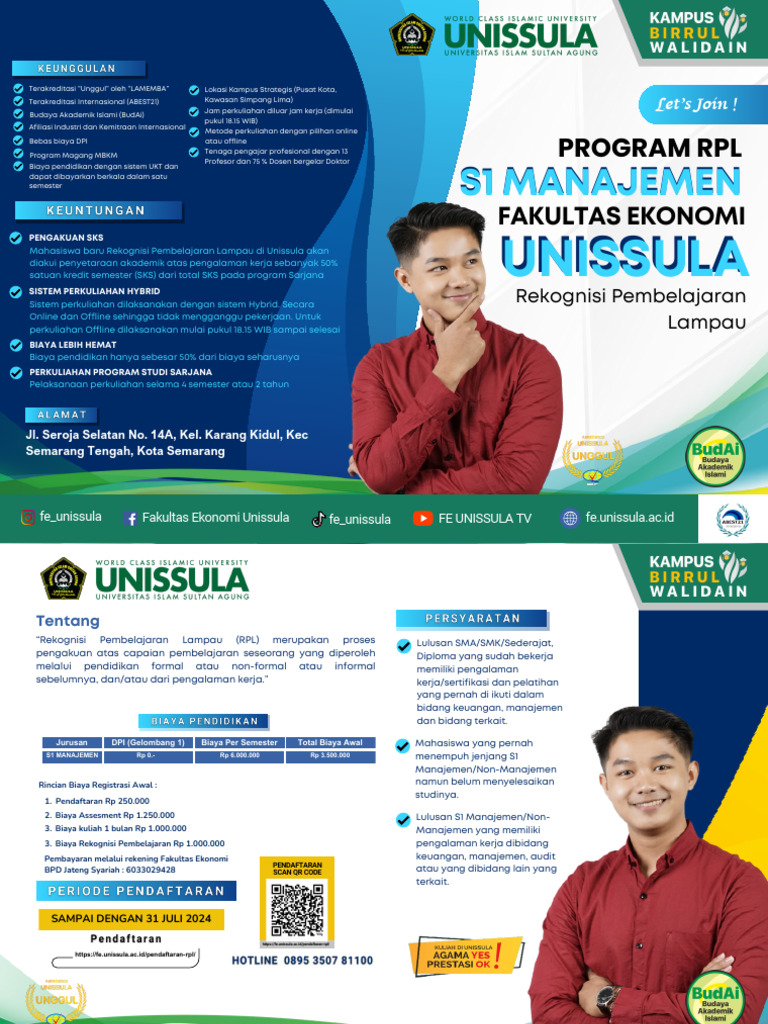 Brosur S1 Manajemen RPL | PDF