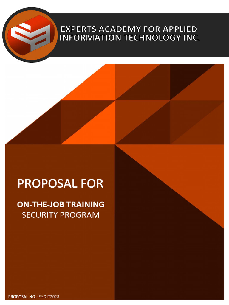 Fortinet Cybersecurity Training Proposal | PDF | Computer Security ...