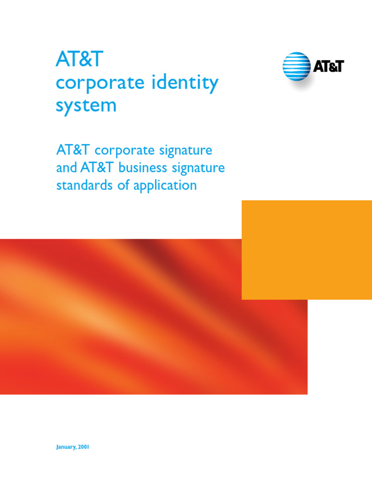 ATT Signature Usage | PDF | Logos | Typefaces