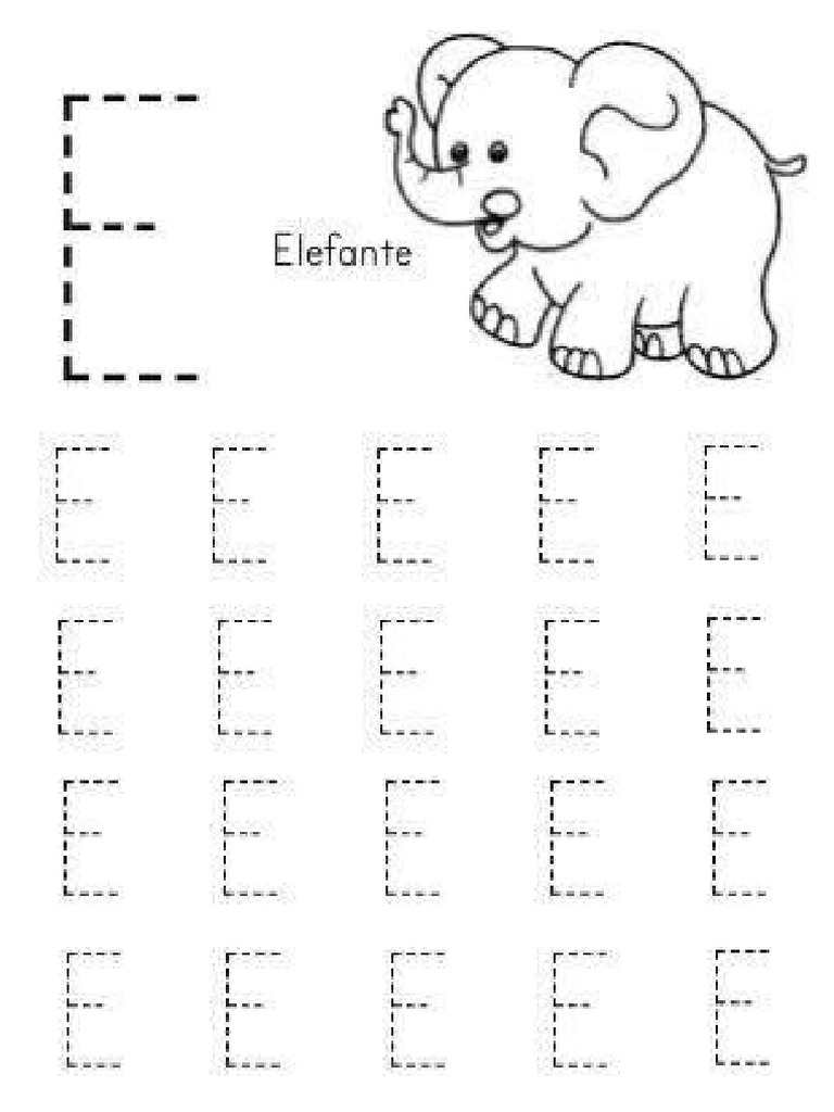 IMAGENES CON LA VOCAL E | PDF
