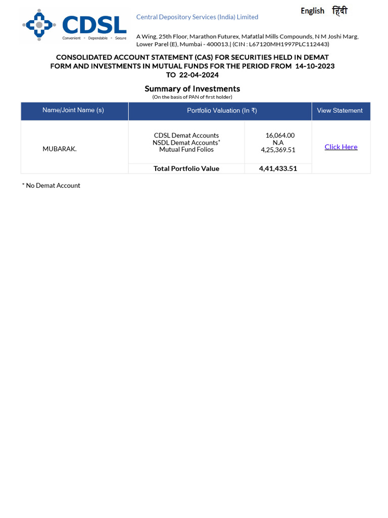 Nsdl Speed App