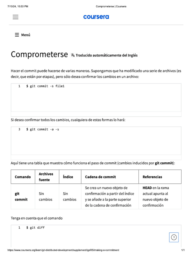 Diff - Git | PDF