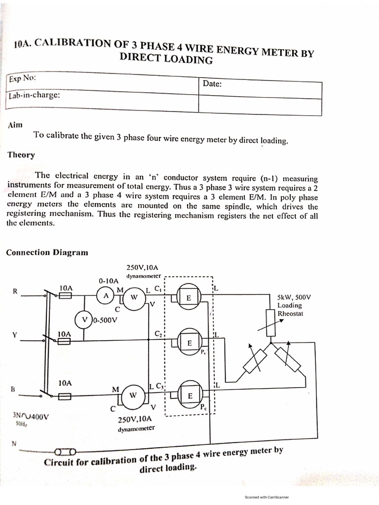 4.a. Three Phase Energymeter | PDF