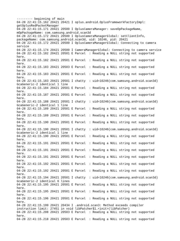 Logcat 1714318875027 | PDF | Software Engineering | Computing