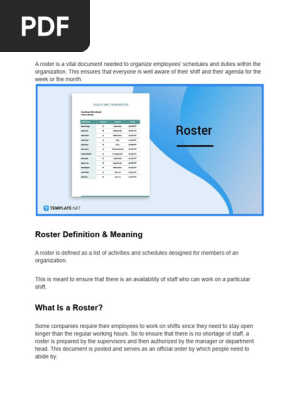 Roster-PDF