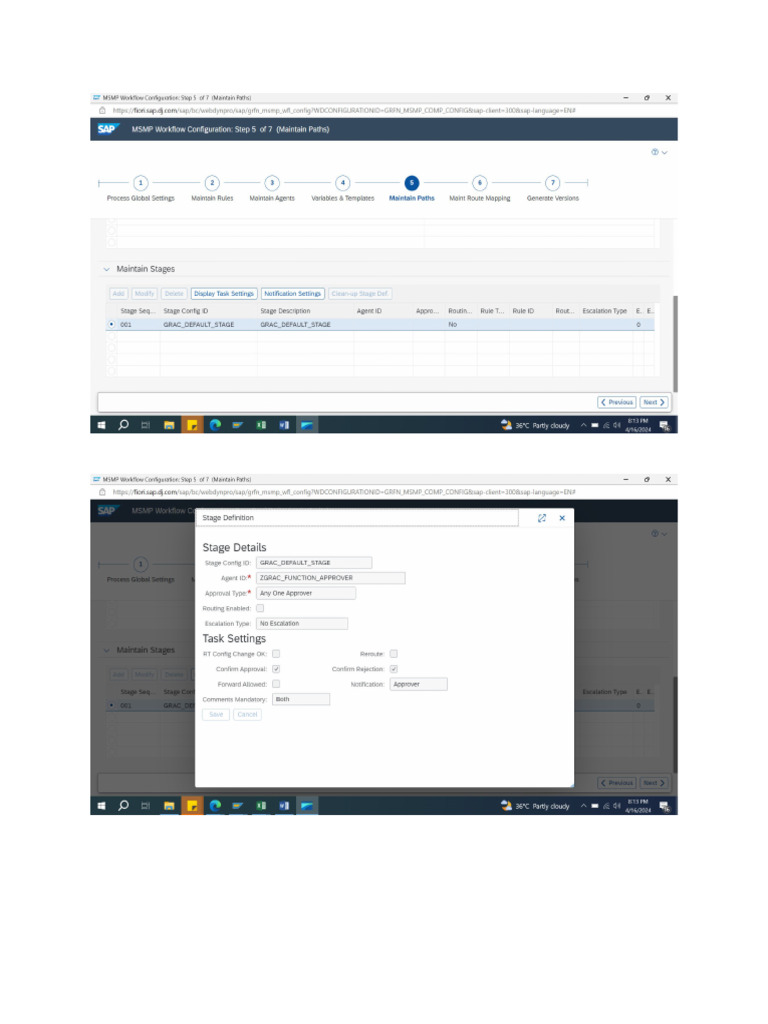 SOD MSMP Workflow | PDF
