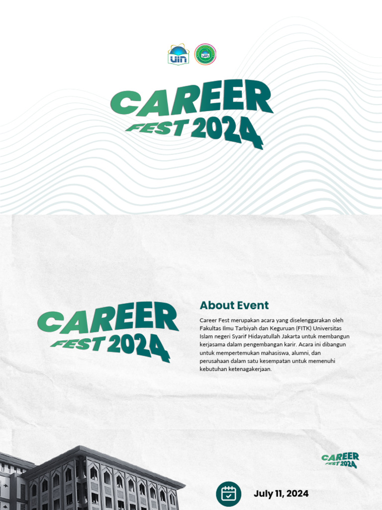 (IND) Pitch Deck Career Fest 2024 | PDF | Seni