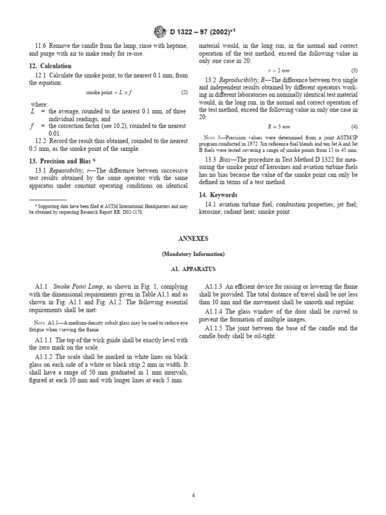 Smoke Point Measurement for Fuels | PDF | Jet Fuel