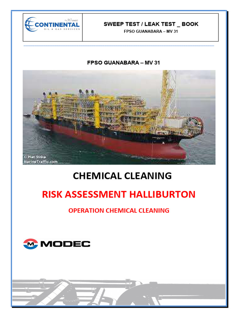 Risk Assessment Halliburton Pdf