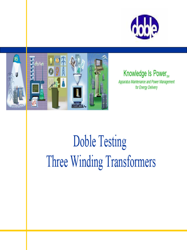3 Winding Transformer Long | PDF | Transformer | Insulator (Electricity)