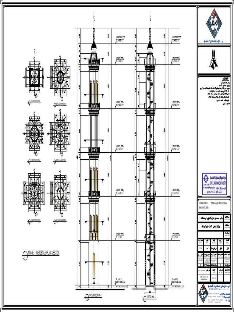 Minare Tower Model | PDF