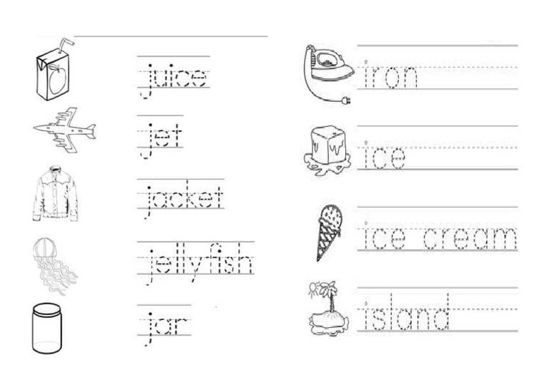 Letter I and J | PDF