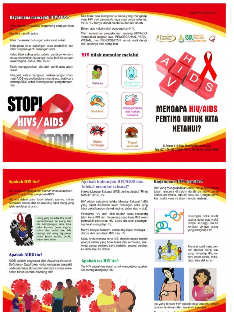 Pamflet HIV | PDF