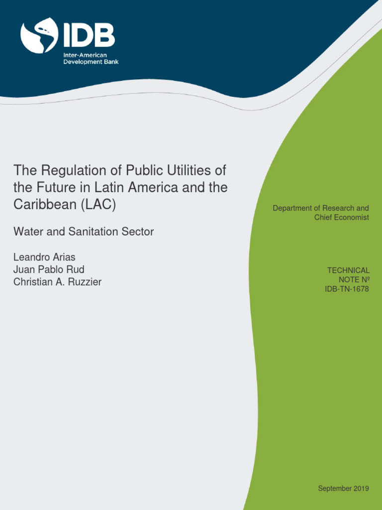 The Regulation of Public Utilities of The Future in Latin America and ...