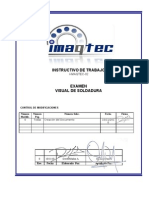 I-IMAQTEC-02 Examen Visual de Soldaduras (SGC)