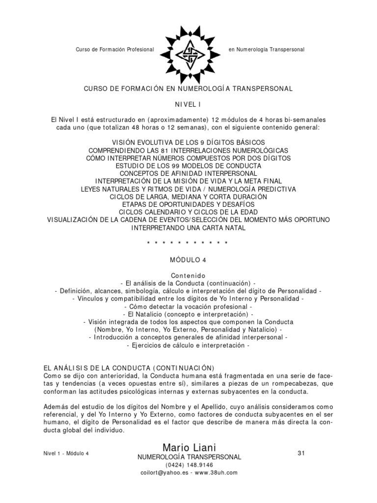 Curso 1 bi semanal modulo 4 descargar gratis pdf sicolog a