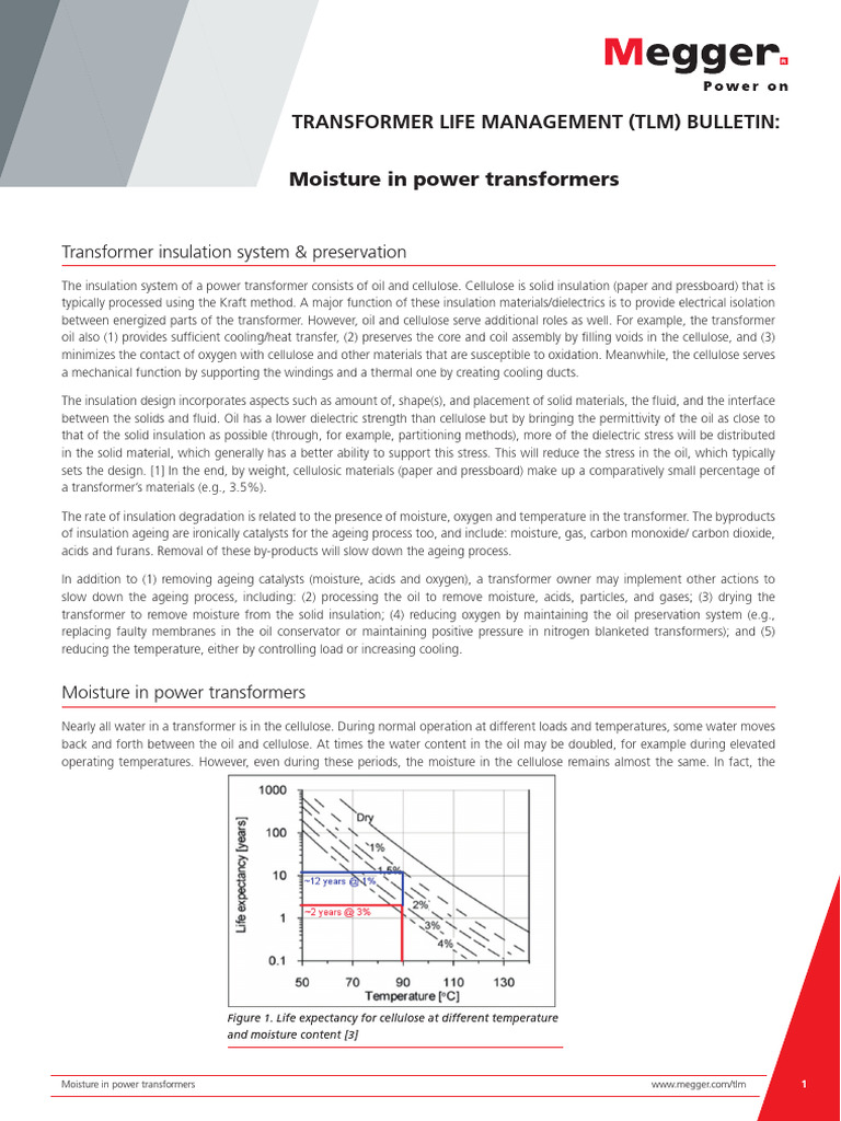 Moisture Impact on Transformer Insulation | PDF | Transformer | Solid