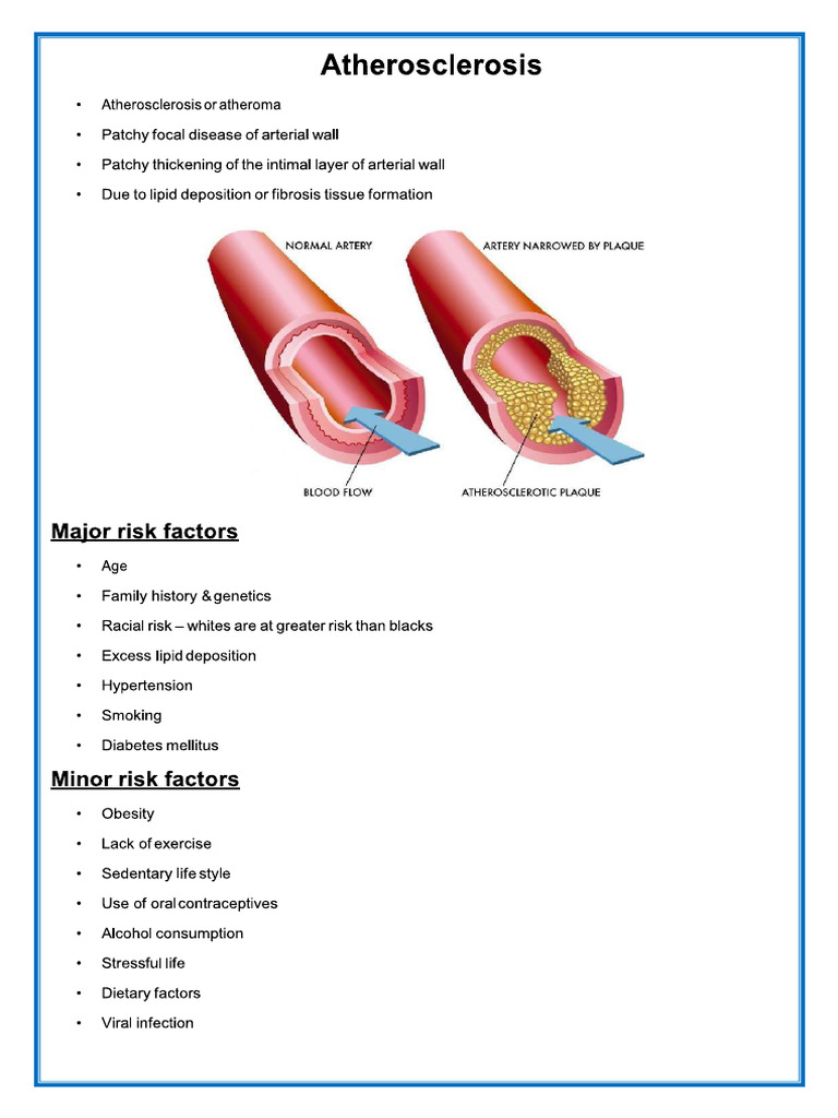 Atherosclerosis | PDF