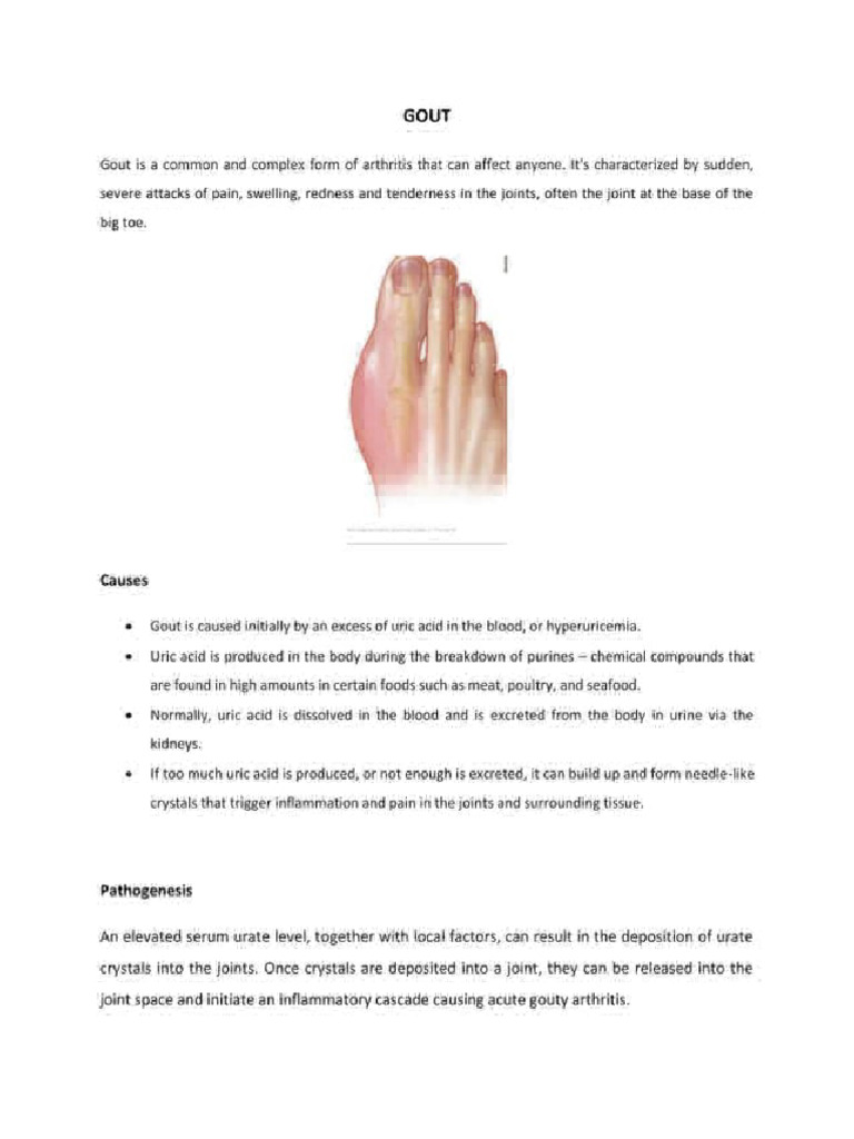 Gout PDF | PDF
