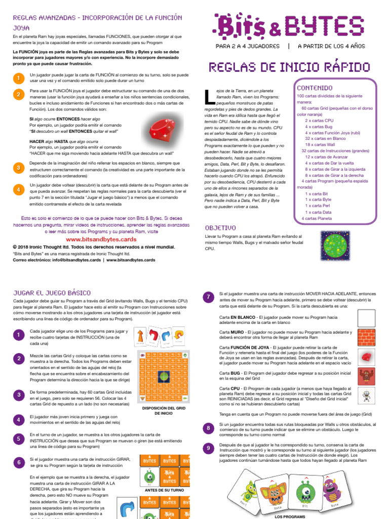 Reglas Avanzadas de Bits & Bytes | PDF | Poco | Ciencias de la Computación