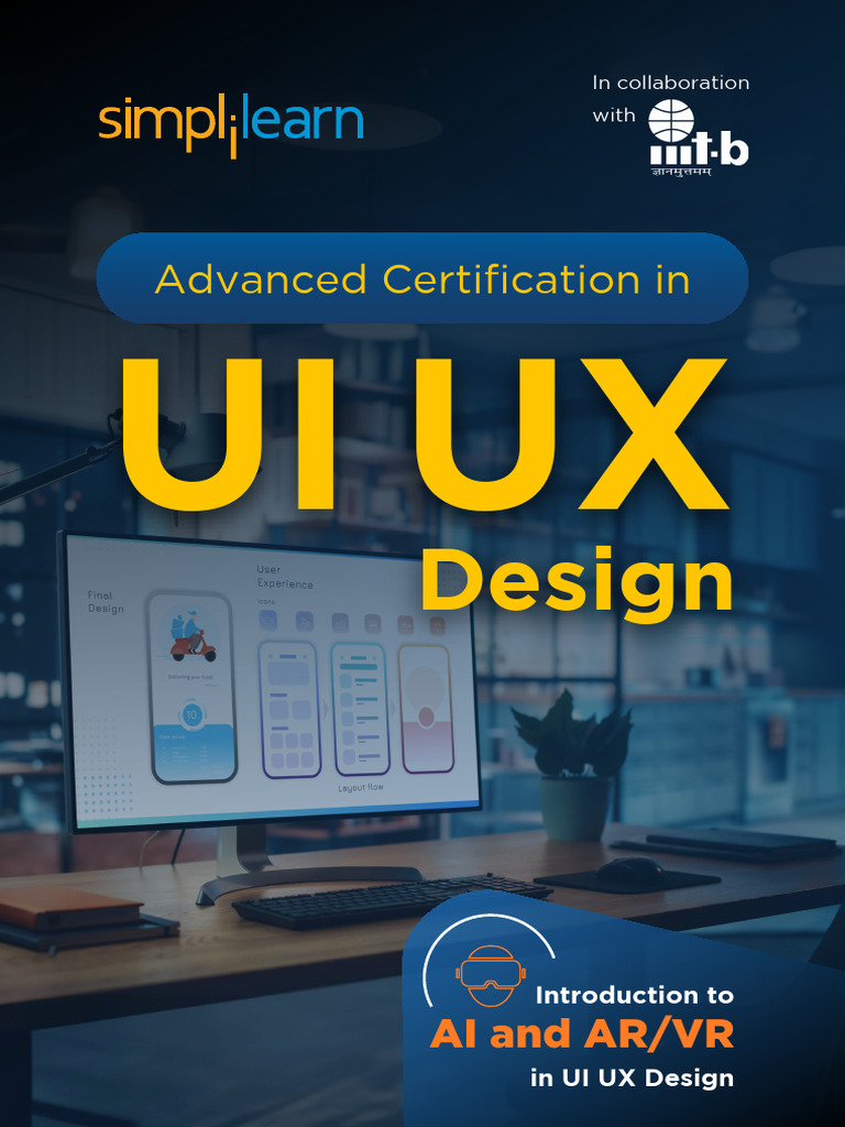 IIIT Bangalore Advanced UI UX Certification | PDF | Design | Computing
