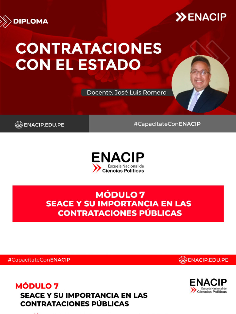 SEACE y Su Importancia en Las Contrataciones Públicas | PDF