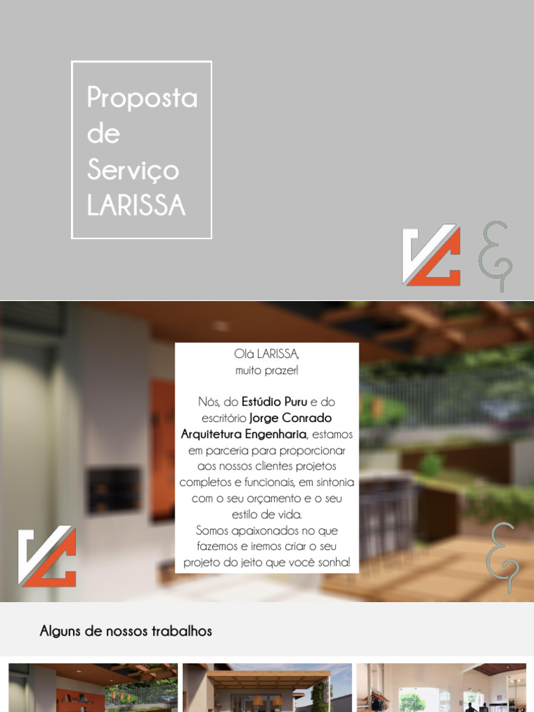 Proposta de Projeto Residencial Completo | PDF | Desenho técnico
