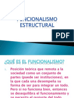 Funcionalismo Estructural
